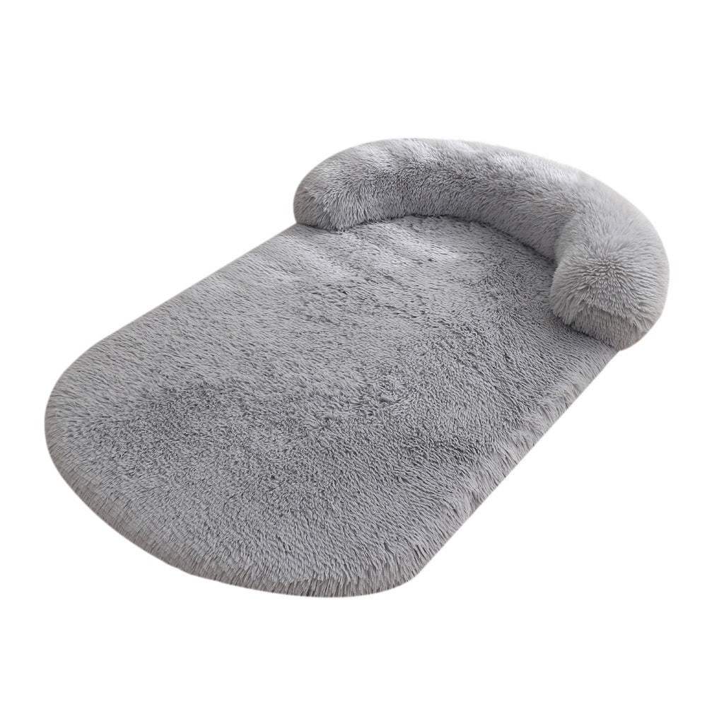 Plush Fluffy Pillow Support Winter Dog Bed
