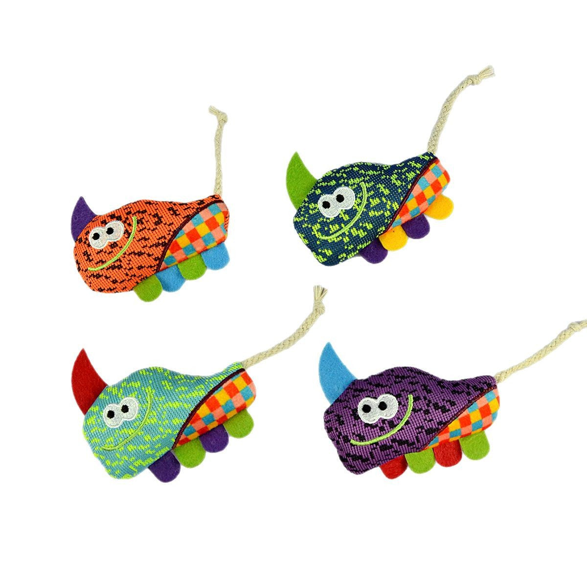 Interactive Bell Sound Chew Cat Toy