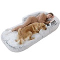 Plush Eco-Friendly Human Soft Dog Bed