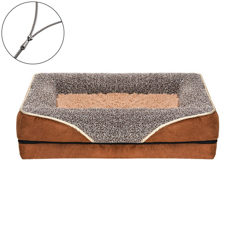 High Rebound Orthopedic Winter Dog Bed