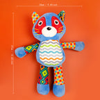 Plush Squeaky Pet Toy with Crinkle Paper Interactive Chew Dog Toy