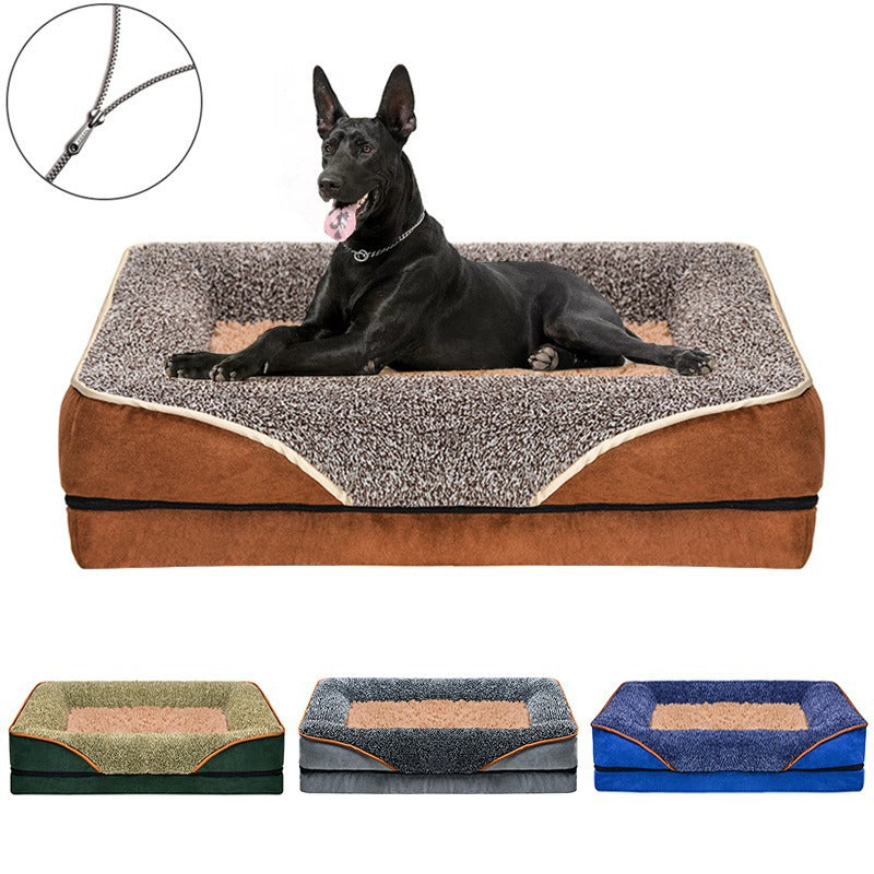 High Rebound Orthopedic Winter Dog Bed