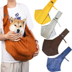 Hands-Free Pet Sling Carrier Outdoor Soft Adjustable Shoulder Bag for Small Dogs Cats