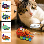 Interactive Bell Sound Chew Cat Toy