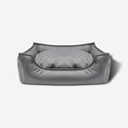 Waterproof Scratch-Resistant Cooling Leather Dog Bed