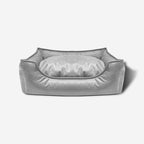 Waterproof Scratch-Resistant Cooling Leather Dog Bed