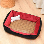 Washable Dog Bed Soft Eco-Friendly Summer Mat Dog Bed