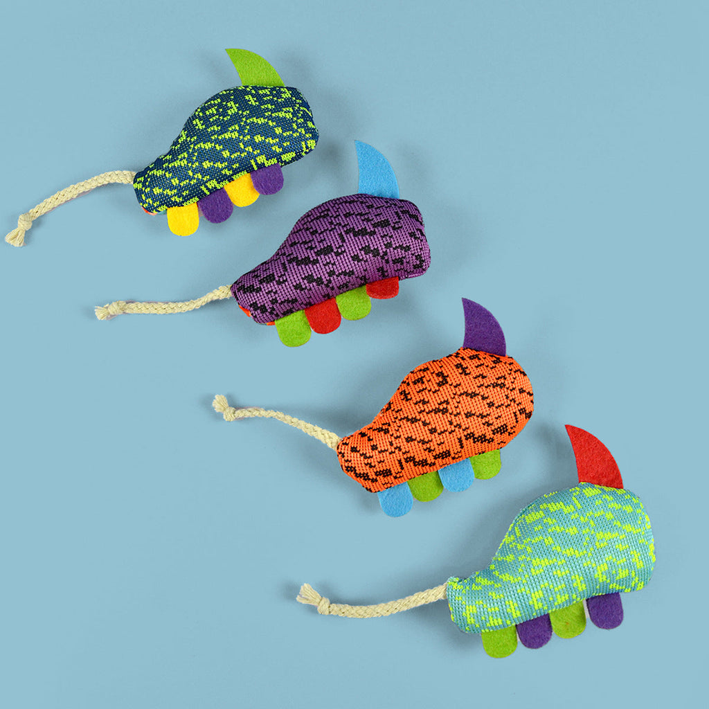 Interactive Bell Sound Chew Cat Toy