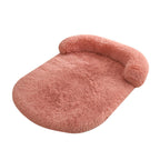 Plush Fluffy Pillow Support Winter Dog Bed