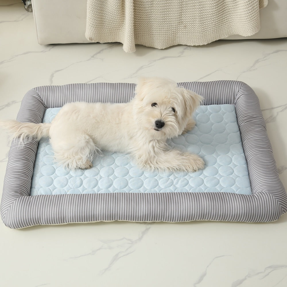 Cooling Comfortable Dog Bed Breathable Summer Pet Mat Dog Bed