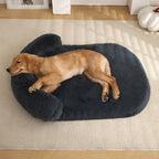 Plush Fluffy Pillow Support Winter Dog Bed