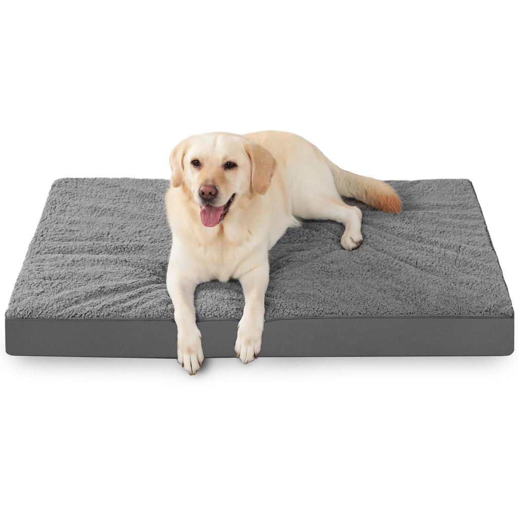 Durable Scratch-Resistant Rose Plush Dog Bed