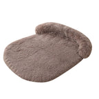 Plush Fluffy Pillow Support Winter Dog Bed