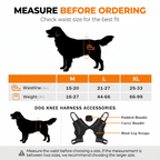 Dog Knee Braces & Dog Leg Braces for Back Leg with Carrying Handle, Reflective Adjustable Velcro Straps for ACL/CCL, Joint Pain and Luxating Patella—Reduces Back Leg Stress