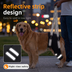 Dog Knee Braces & Dog Leg Braces for Back Leg with Carrying Handle, Reflective Adjustable Velcro Straps for ACL/CCL, Joint Pain and Luxating Patella—Reduces Back Leg Stress